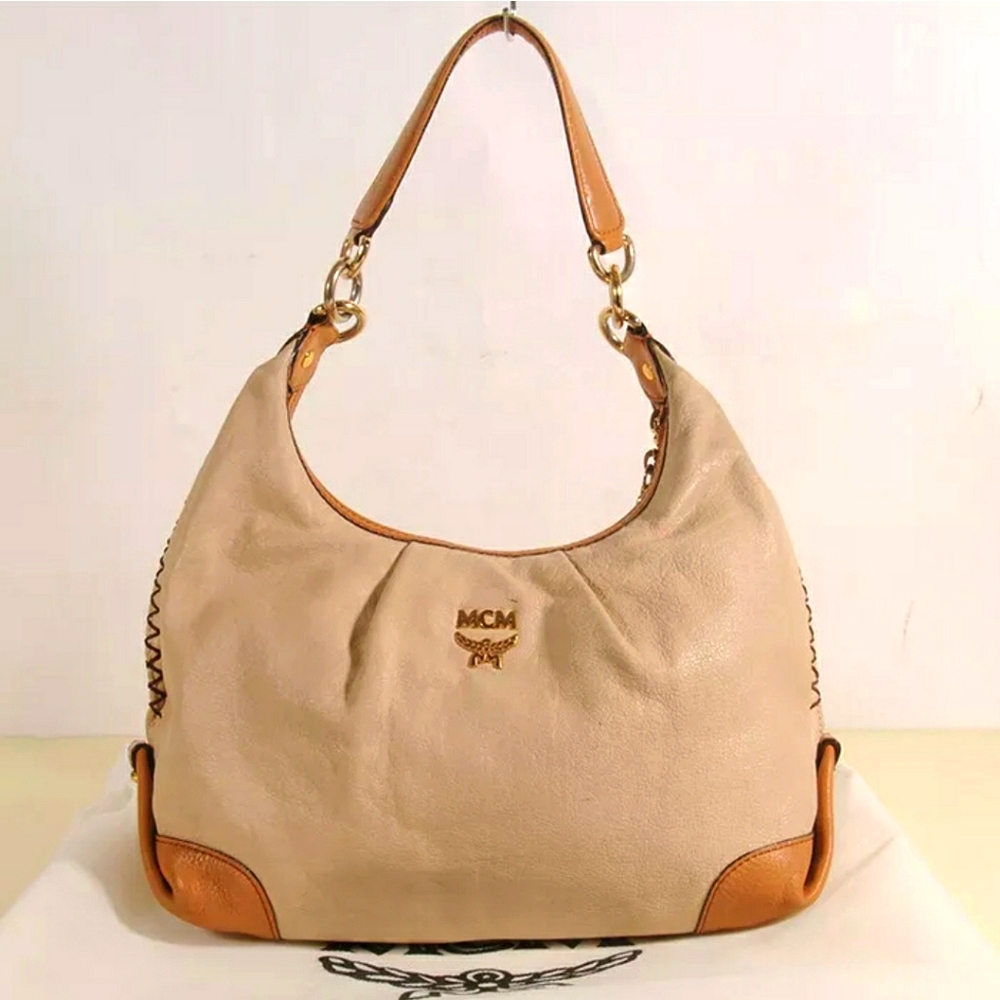 💖 MCM Leather Shoulder bag 🎒 💝